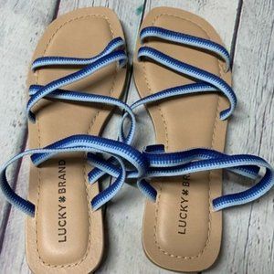 Lucky Brand | Ombré Blue Sandals NWOT Size 7